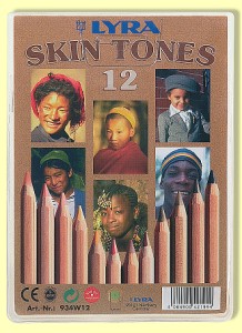 Farb-Riesen Skin Tones 12 St. Kunststoff-Etui (Lyra) - Normalbild