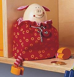 Geldsack Sparschwein Haba 1653 - Normalbild
