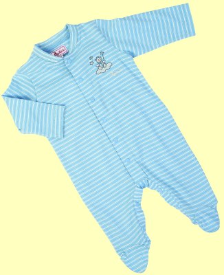 Baby Bear Boy blau Strampler Gr. 68 - Normalbild