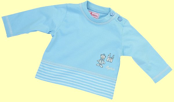 Baby Bear Boy blau Langarmshirt Gr. 68 - Normalbild
