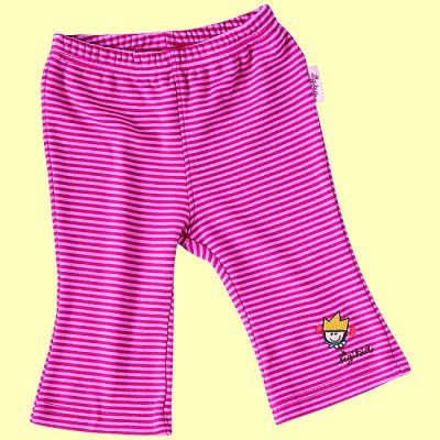 Kleine Prinzessin Ringelhose ausgestellt kirsche Gr. 62 (Sigikid) - Normalbild