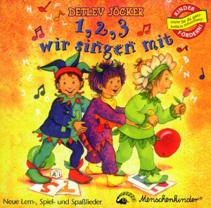 D.J�cker: LiederBuchCD 1, 2, 3 wir singen mit Buch+CD - Normalbild