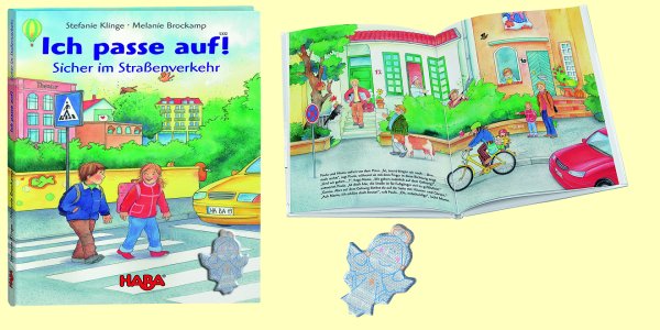 Ich passe auf - Sicher im Stra�enverkehr Buch Haba 5332 - Normalbild