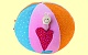 Farfally Stoffball mit Rassel (Sigikid 49921) 20cm