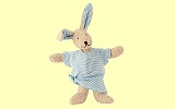 Hase blau Organic K�the Kruse 89097 23cm