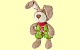 M�re Br�d Hase Schlummerfigur Sigikid 48613