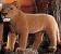 L�win stehend Mara Pl�schtier K�sen 3750