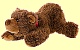 B�r liegend mittel 52cm Red Friends Sigikid 37830