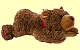 B�r liegend gross 62cm Red Friends Sigikid 37831