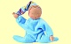 Nickibaby hellblau (K�the Kruse)