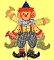 Hampelfigur Clown