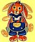 Hampelfigur Hase
