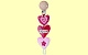 Schnullerkette Herzen Baby Basic (Sigikid 49915) 16cm