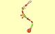 Schnullerkette Collini Giraffe (Selecta 1383) 30cm