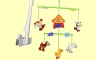 Kuller Buller Farm Stoffmobile mit Spieluhr (Sigikid 48853) 57cm