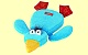 Badewannentier Vogel (Esprit 53032)
