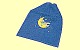 G�stehandtuch blau Mondpferdchen
