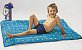 Badetuch Sandstr�m Haba 1682 gr�n-blau