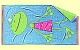 Badetuch Frosch Haba 1545