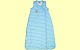 Baby Bear Boys blau Schlafsack wattiert