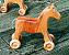 Pferd mit Rollen