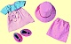 Puppenkleidung Set Bella Haba 0955