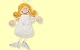 Weihnachtsanh�nger x-mas Engel weiss (Sigikid 37183)
