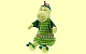 Handpuppe Drache Sterntaler 36751