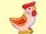 Huhn stehend (Holztiger)