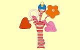 Quietsche Greifling rot Magic Baby K�the Kruse 91226