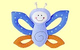 Farfally Greifling blau Sigikid 49350