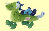 Greifling Drache blau Baby basics 20cm Sigikid 40036