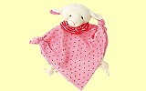Schmusetuch Lamm rosa Organic K�the Kruse 89064