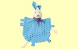 Schmusetuch Hase hellblau Ikibab Organic K�the Kruse 89067