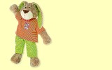 Wombel Bombel Hase Anzieh-Hase Sigikid 48085 42cm