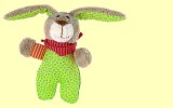 Wombel Bombel Hase mit Rassel Sigikid 48080 15cm 