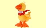 Kuller Buller Farm Ente mit Quietsche und Knisterfolie Sigikid 49950 15cm