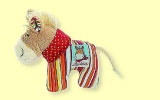 Jappy Jump Pferd mit Rassel Sigikid 47936 15cm
