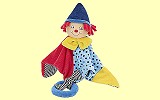 Clown Beppo Schmusetuch Sterntaler 37026