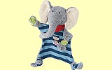 Elefant Lolo Lombardo Schmusetuch klein Sigikid 48798