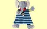 Elefant Lolo Lombardo Schmusetuch gro� Sigikid 48799