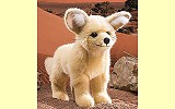 W�stenfuchs stehend 33cm K�sen 6290