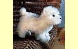 Westie Fiffi Pl�schtier Mohair K�sen 4650