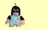 Pl�schfigur Kleiner Maulwurf Pauli mit Hose 20cm