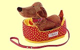 Sweety Hund mit Korb Dackel Sigikid 38031