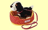 Sweety Hund mit Korb Berner Sennenhund Sigikid 38034