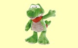 Doky Kroky Krokdil Schlenkerfigur mittel 35cm Sigikid 38147