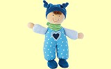 Babydolly P�ppchen blau gro� Sigikid 49225