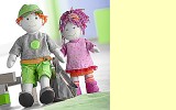 Stoffpuppe Lilli Haba 0957 ab 1 1/2 Jahre 30cm
