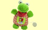 Flip Flap Frog Frosch Spieluhr klein Sigikid 47578 22cm